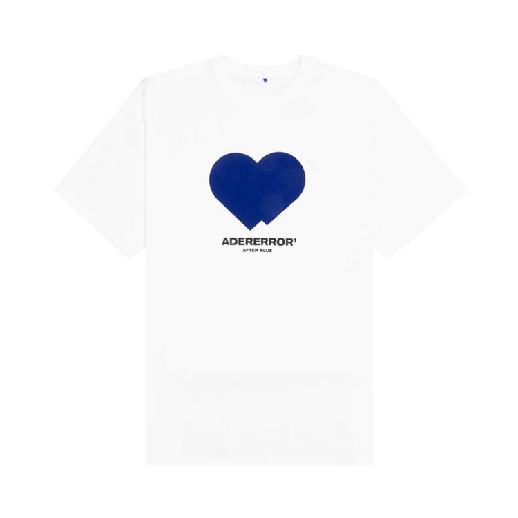Ader Error Twin Heart Logo T-Shirt "White"