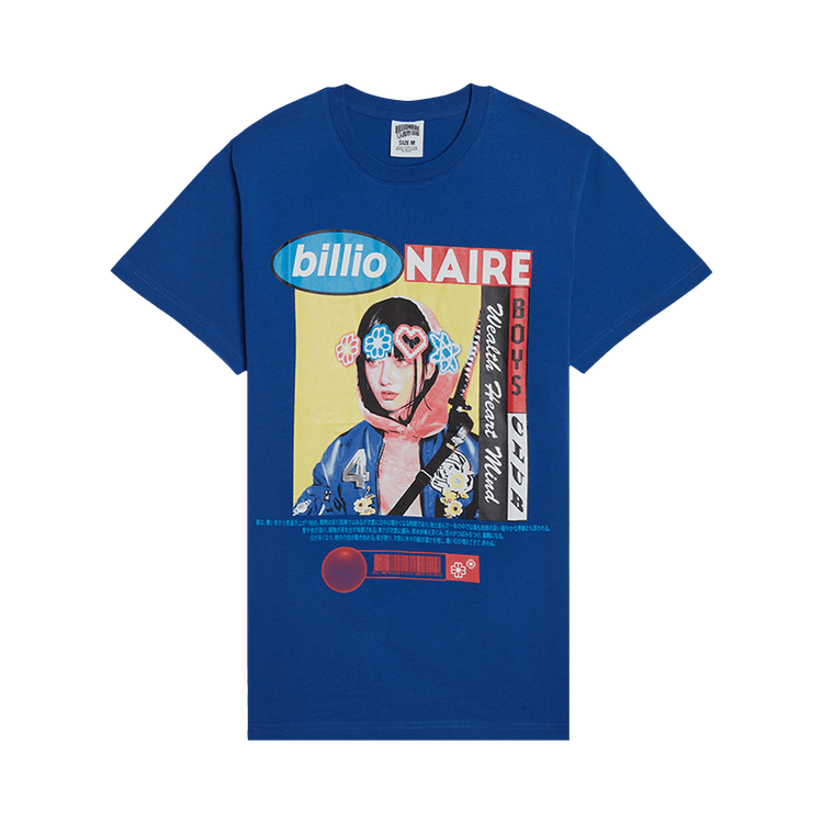 Billionaire Boys Club Cyberpunk Short-Sleeve Tee "Sodalite Blue"