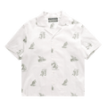 Reese Cooper Camping Print Shirt "White"