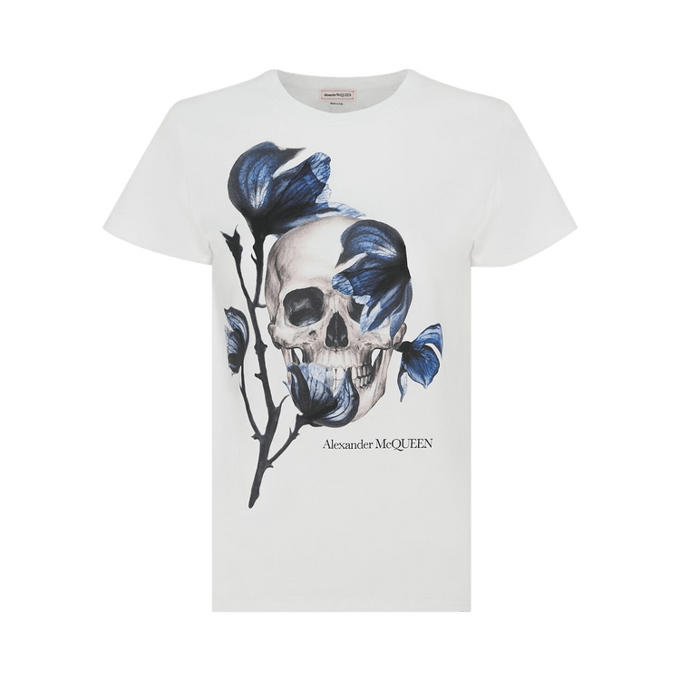 Alexander McQueen Fitted T-Shirt "White"