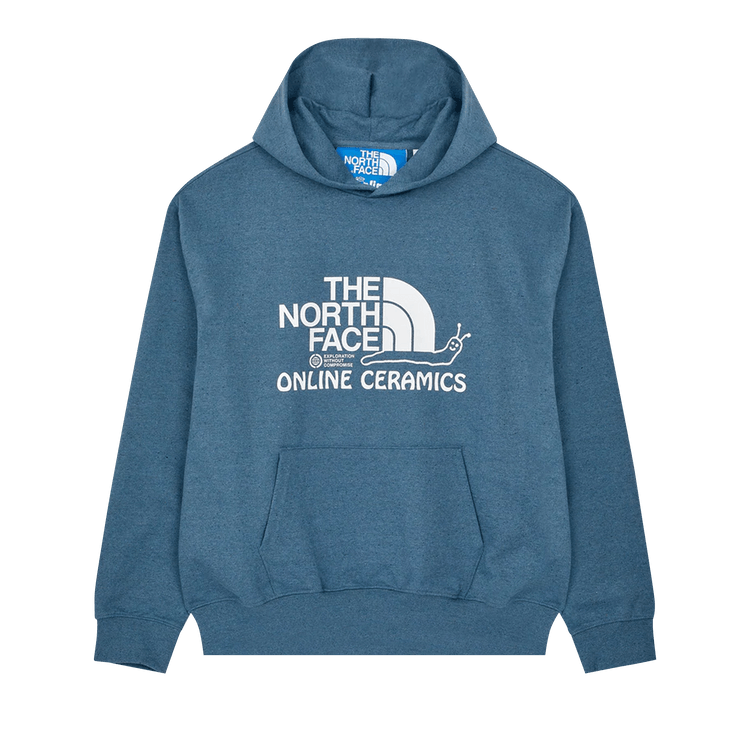 The North Face x Online Ceramics Graphic Hoodie "Blue Regrind"