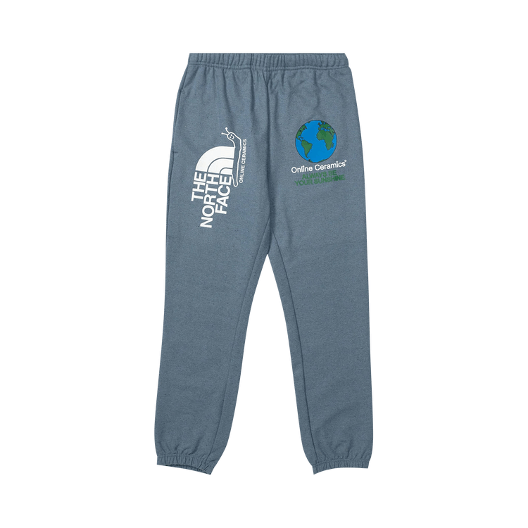 The North Face x Online Ceramics Graphic Sweatpants "Blue Regrind"