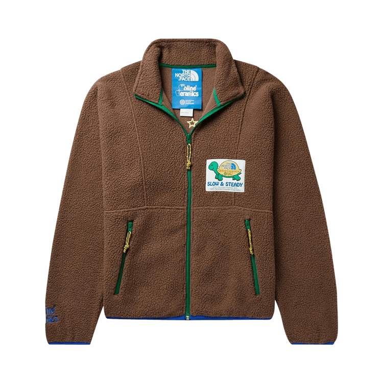 The North Face x Online Ceramics Sherpa Attitude FZ Jacket "Earth Brown"