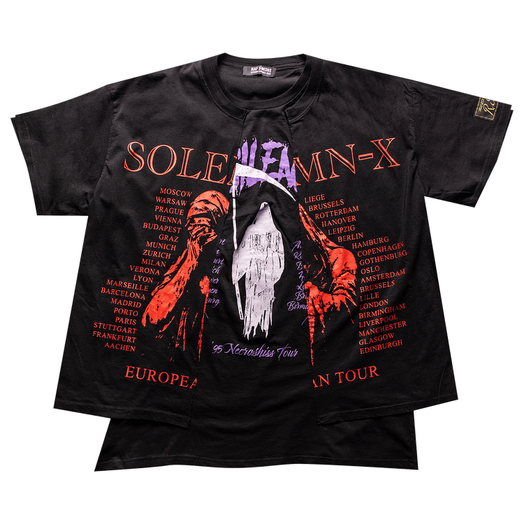 Raf Simons Solemn X Doubled T-Shirt "Black"