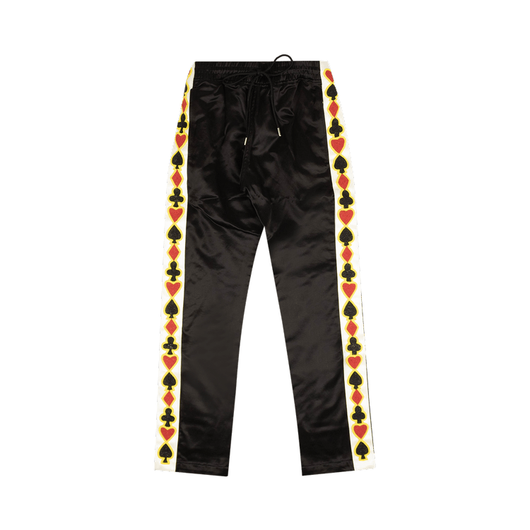 Just Don Beaded Tearaway Suit Pants "Black"
