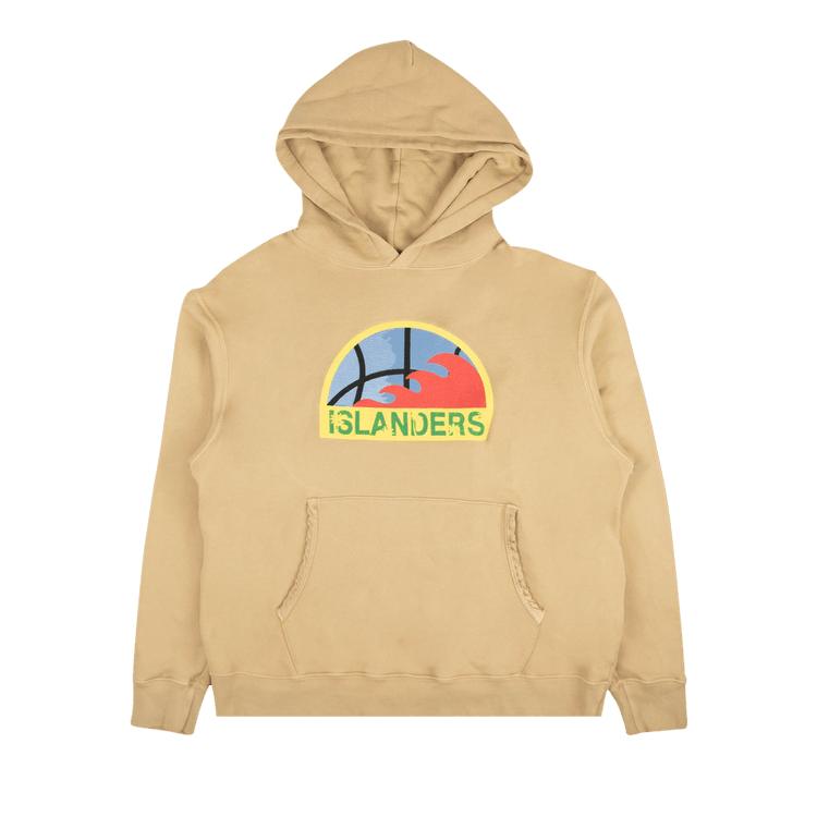 Just Don Islander Hoodie Sweatshirt "Tan"