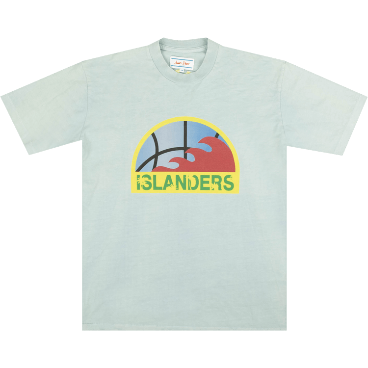 Just Don Islanders Logo Short-Sleeve Crew T-Shirt "Blue"