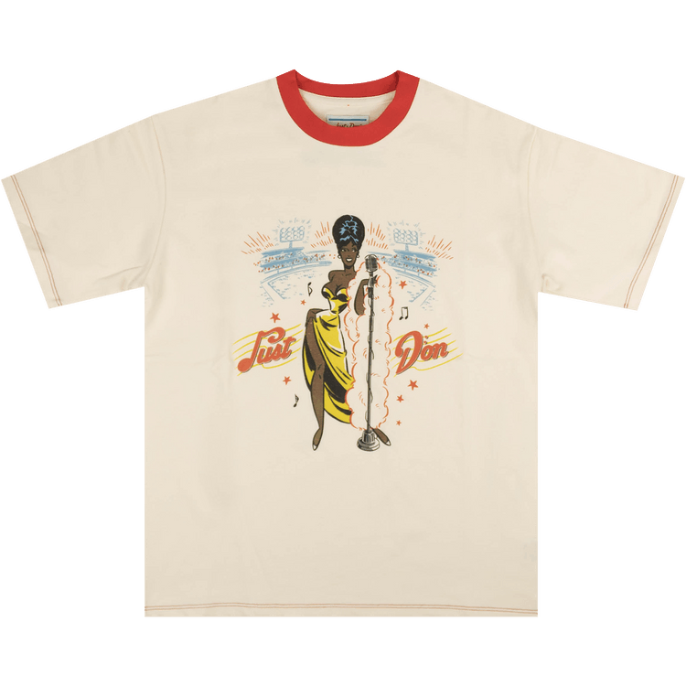 Just Don Short-Sleeve T-Shirt "White/Multicolor"