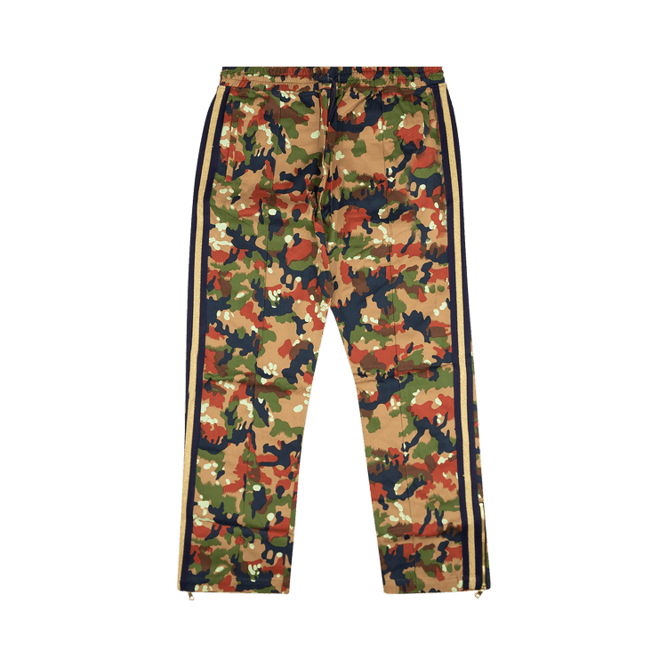 Just Don Camo Camp Side Stripe Track Pants "Green"