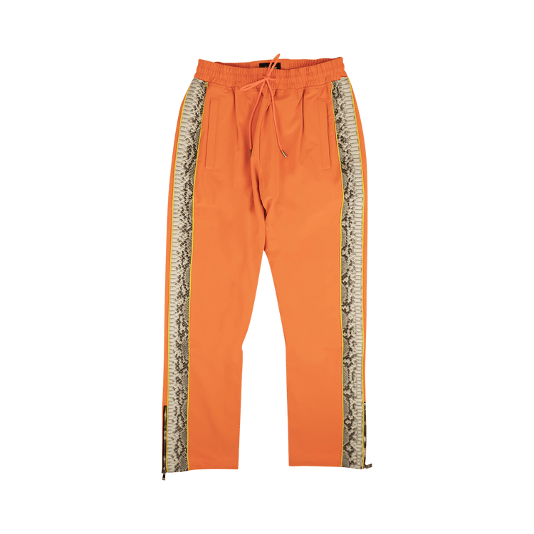 Just Don Python Jungle Track Pants "Orange"