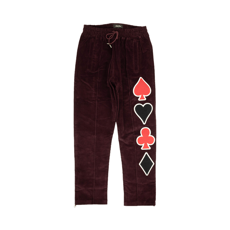 Just Don Corduroy Dealers Trackpants "Purple"
