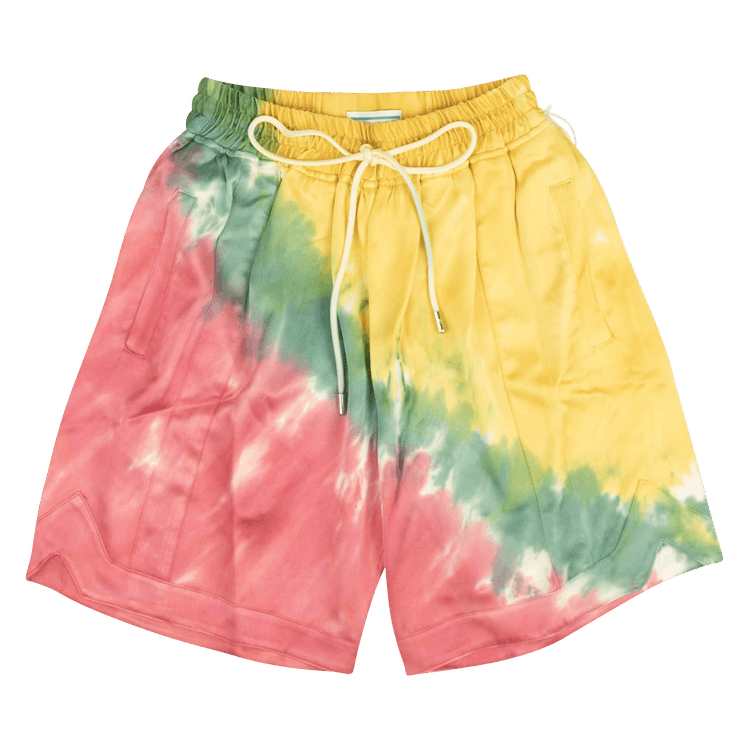 Just Don Tie Dye Drawstring Basketball Shorts "Multicolor"