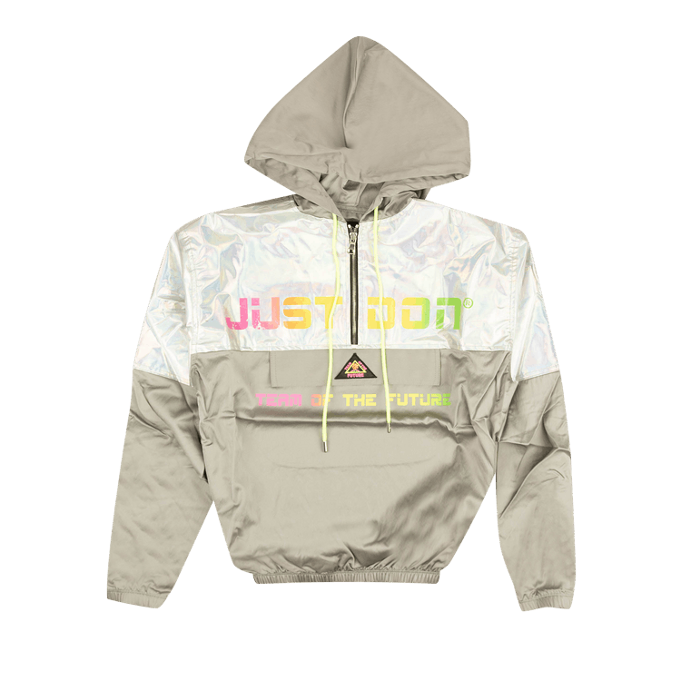 Just Don Team X Anorack Jacket "Grey/Multicolor"
