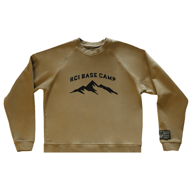 Reese Cooper Base Camp Crewneck Sweatshirt "Khaki"