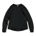 Kapital Smiley Patch Tenjiku x Gauze Tenjiku Chef Sleevelon Long-Sleeve Tee "Black/Orange"