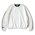 Kapital Fleece Knit 2Tones Remake Big Sweatshirt "Ecru/Black"