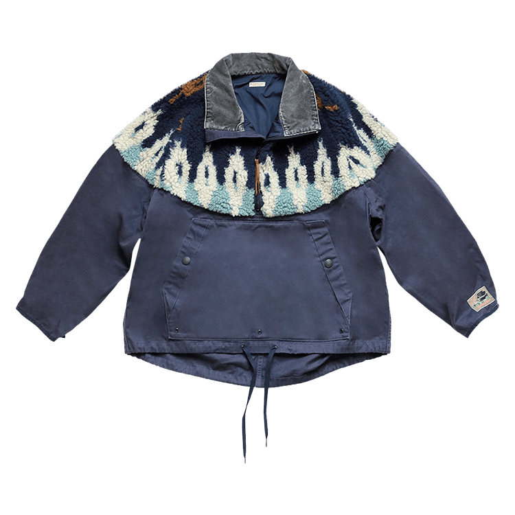 Kapital Chino x BOA Fleece Nordic Anorak "Navy"