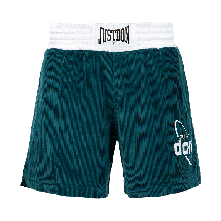 Just Don Boxing Shorts "Green"