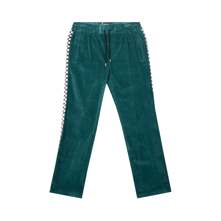 Just Don Plain Corduroy Pants "Turquoise"