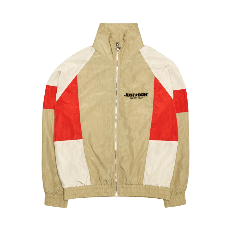 Just Don Tracksuit Jacket "Cream/Black/White"