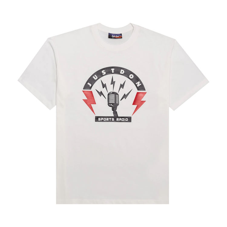 Just Don Sports Radio T-Shirt "White"