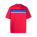 Just Don Striped T-Shirt "Red Blue"
