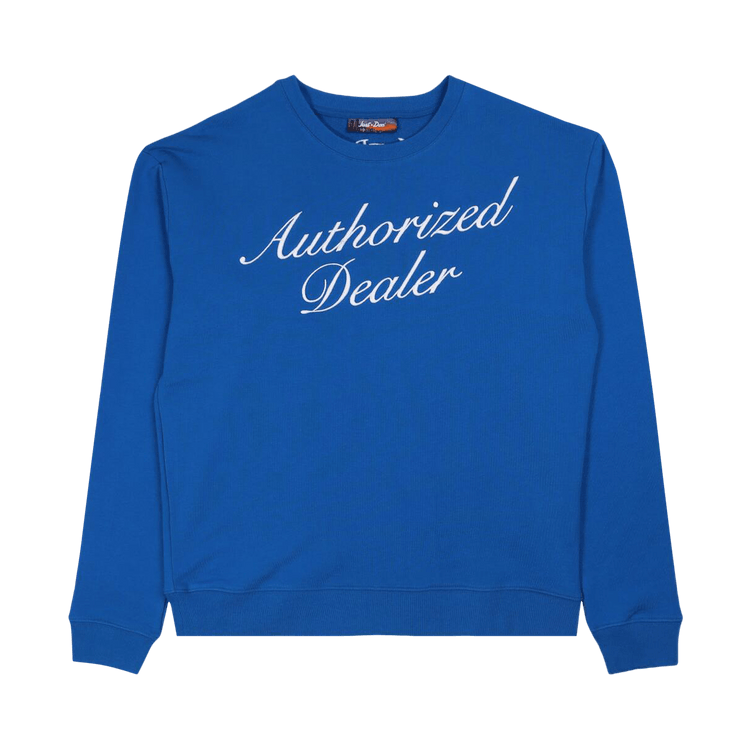 Just Don Authorized Dealer Crewneck "Royal Blue"