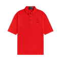 Fred Perry x Raf Simons Oversized Button Down Polo "Lipstick Red"