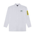 Fred Perry x Raf Simons Patched Oversized Shirt "White"