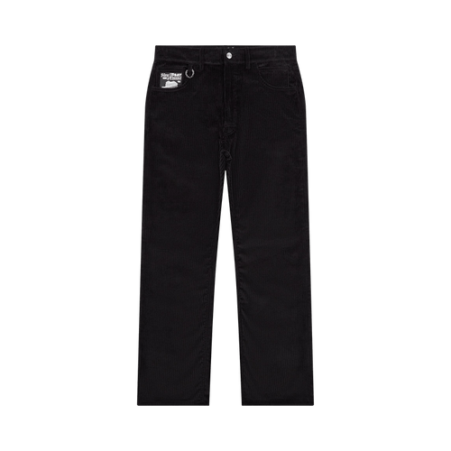 Fred Perry x Raf Simons Jumbo Corduroy Trousers "Black"