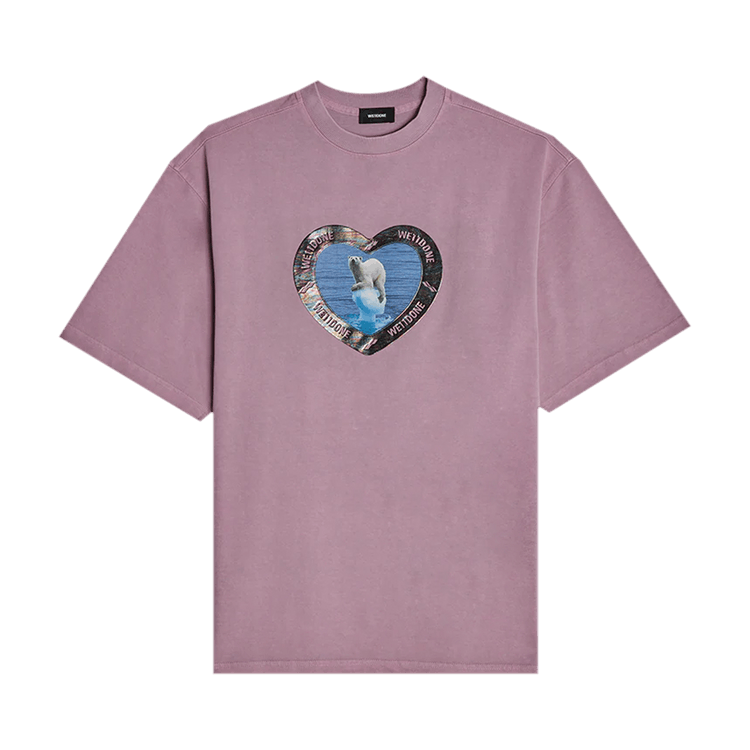 We11done Thermo Sensitive Polar Bear T-Shirt "Pink"