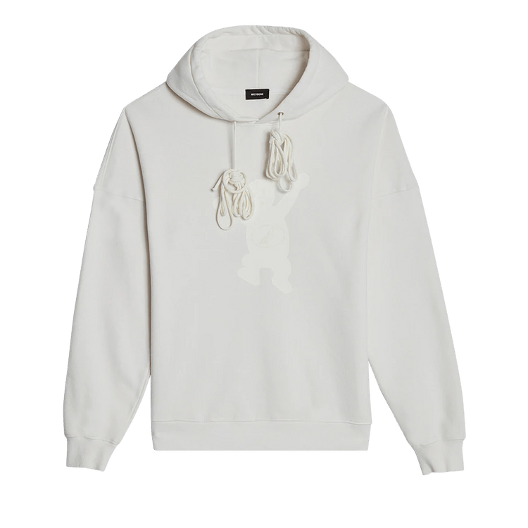 We11done Teddy Hoodie "White"