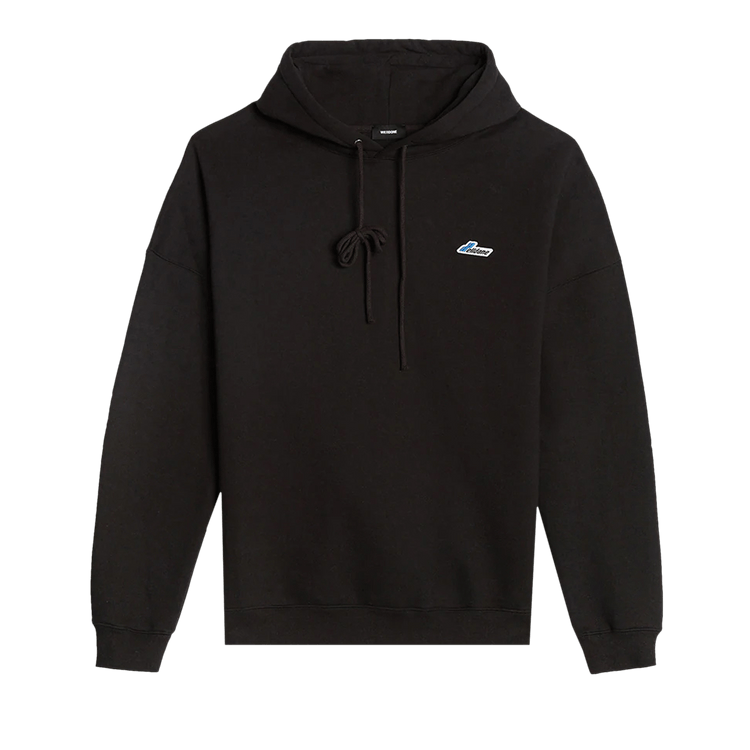 We11done WD Embroidered Logo Hoodie "Black"