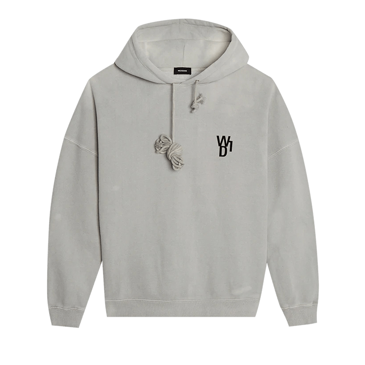 We11done Glow In The Dark Teddy Hoodie "Grey"