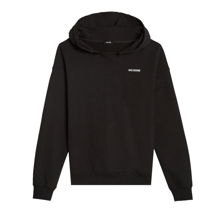 We11done Oversized Long Sleeved Hoodie "Black"