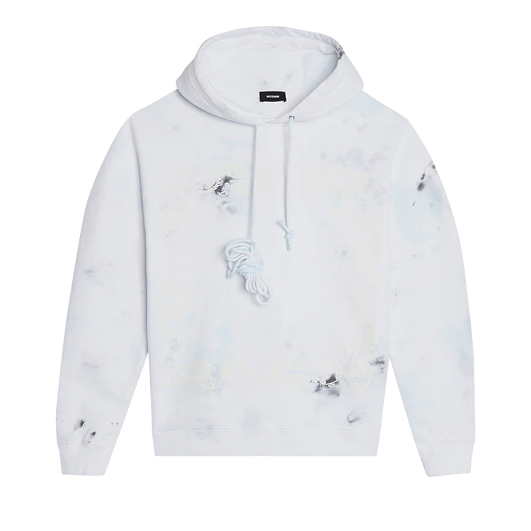 We11done Bandana Hoodie "White"