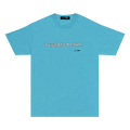 Skim Milk I Used To Be Fun Tee "Caroline Blue"