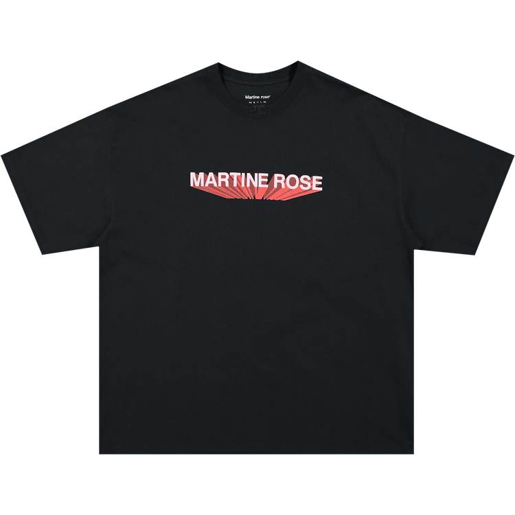 Martine Rose Logo Oversized T-Shirt "Black"