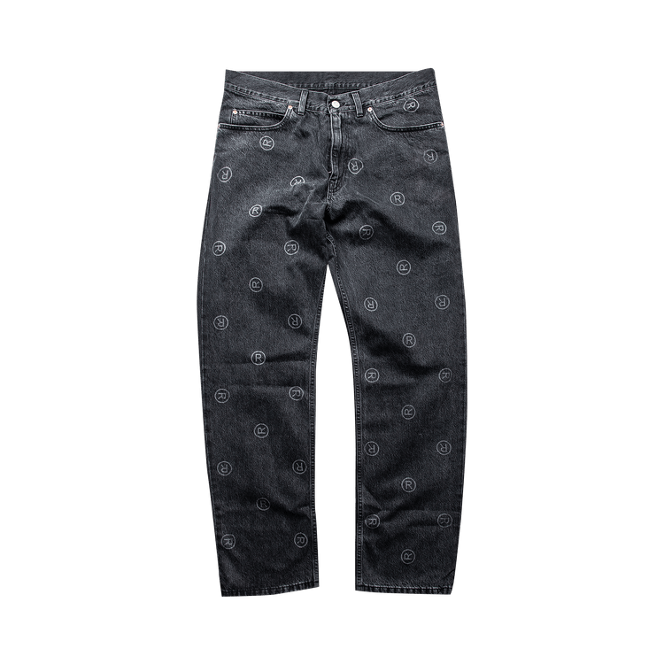 Martine Rose Relaxed Fit Jean "Black Wash"