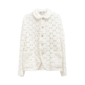 Comme des Garçons Floral Lace Jacket "White"
