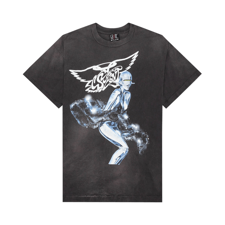SAINT Mxxxxxx x Sorayama T-Shirt "Black"