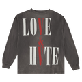 SAINT Mxxxxxx x Vlone Love And Hate Long-Sleeve T-Shirt "Black"