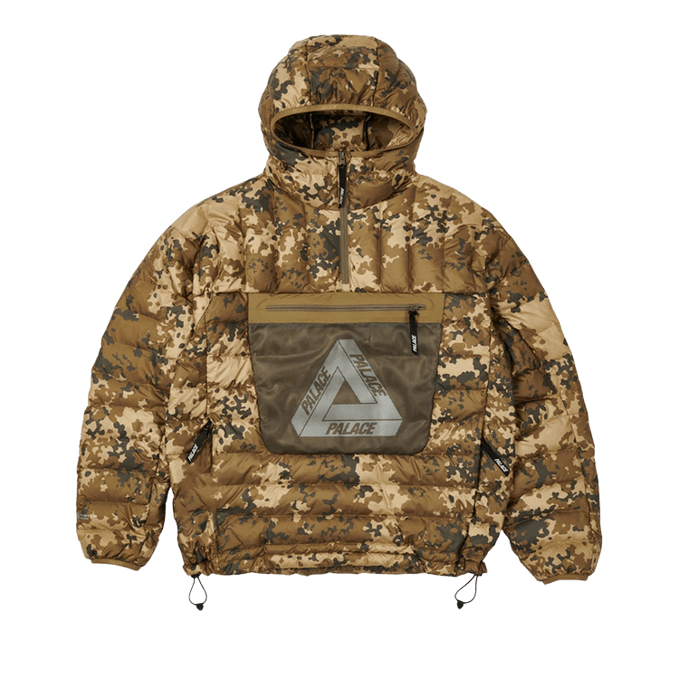 Palace Pertex Q-Lite Down Jacket "Brown Moss Camo"