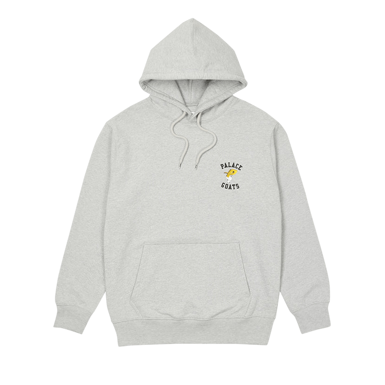 Palace Goats Hood "Grey Marl"