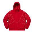 Supreme Zig Zag Stitch Puffy Jacket "Red"