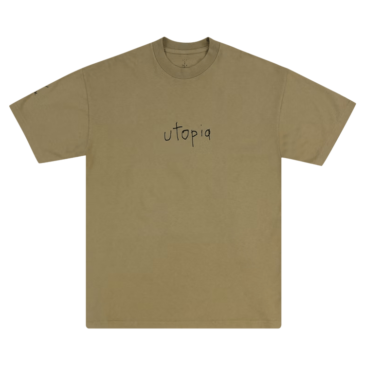 Cactus Jack by Travis Scott x i-D The Cactus Wink Tee "Tan"