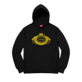 Supreme Love Or Hate Hooded Sweatshirt "Black"