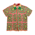 Bode Manchester Crochet Short-Sleeve Shirt "Multi-Color"