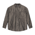 Our Legacy Crushed Taffeta Tech Borrowed Jacket "Grey"