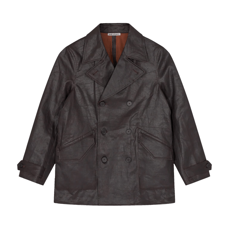 Our Legacy Double Breasted Buta Coat "Mud"